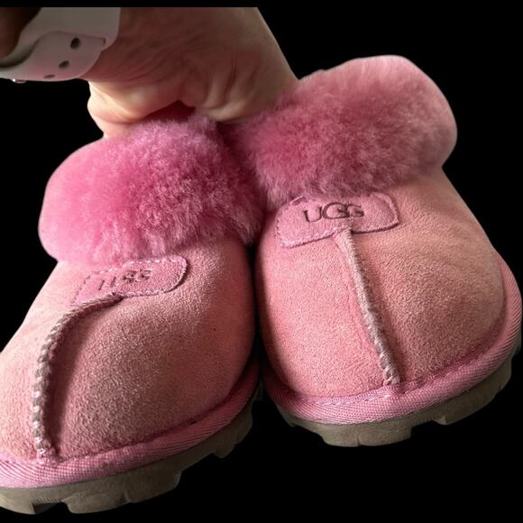Authentic UGG Women's Orchid Pink Coquette Slide on Slippers Size 5 EUC - Picture 4 of 7